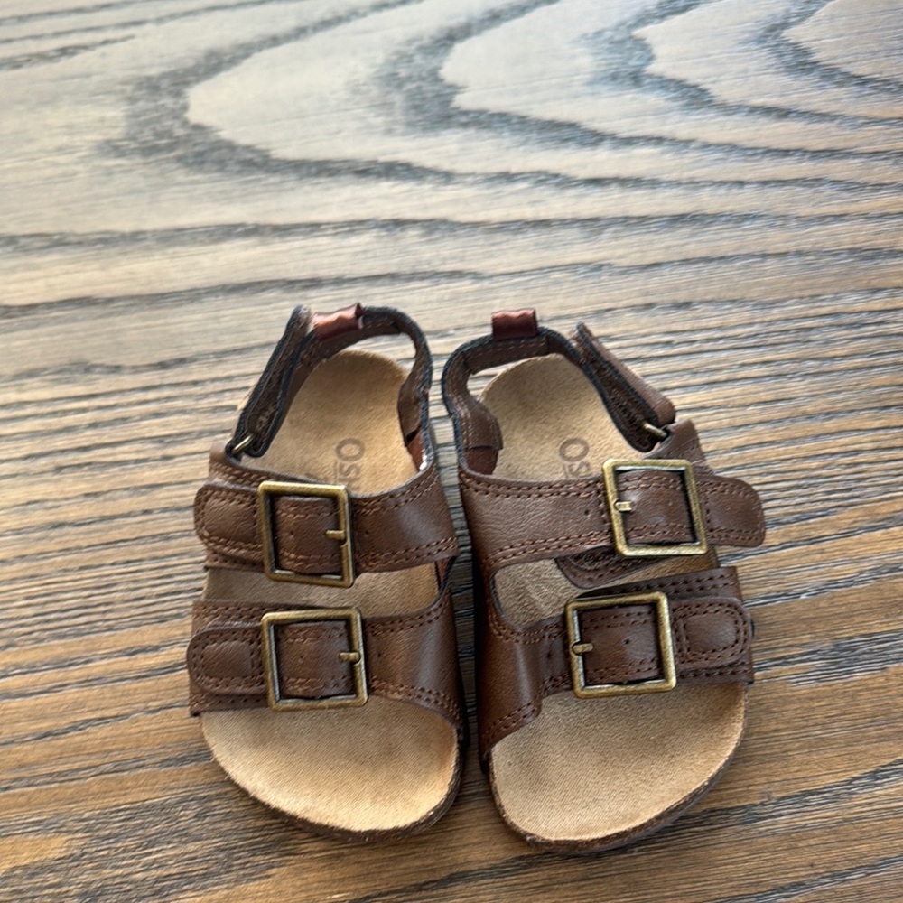 OshKosh B'gosh Brown Kids Sandals